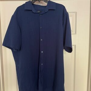 Alfani Blue XXL MENS DRESS SHIRT